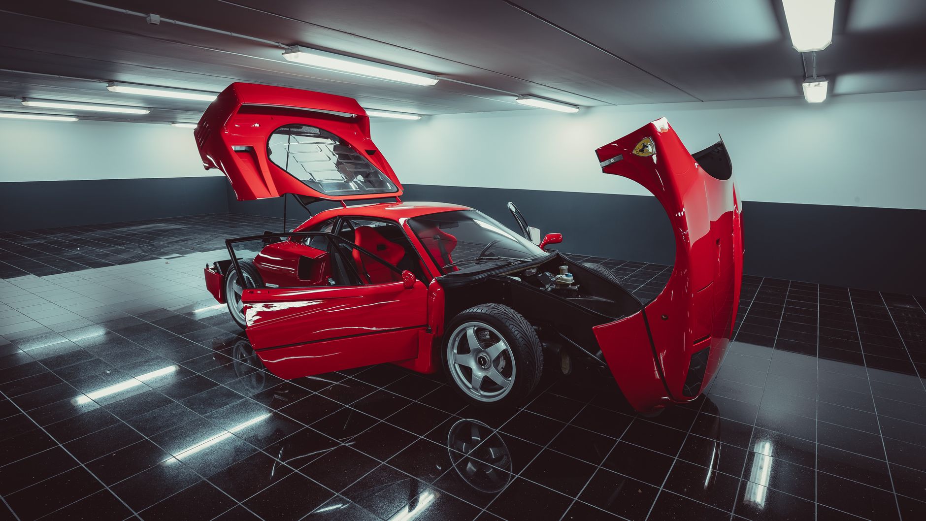 A red car that can't be bought