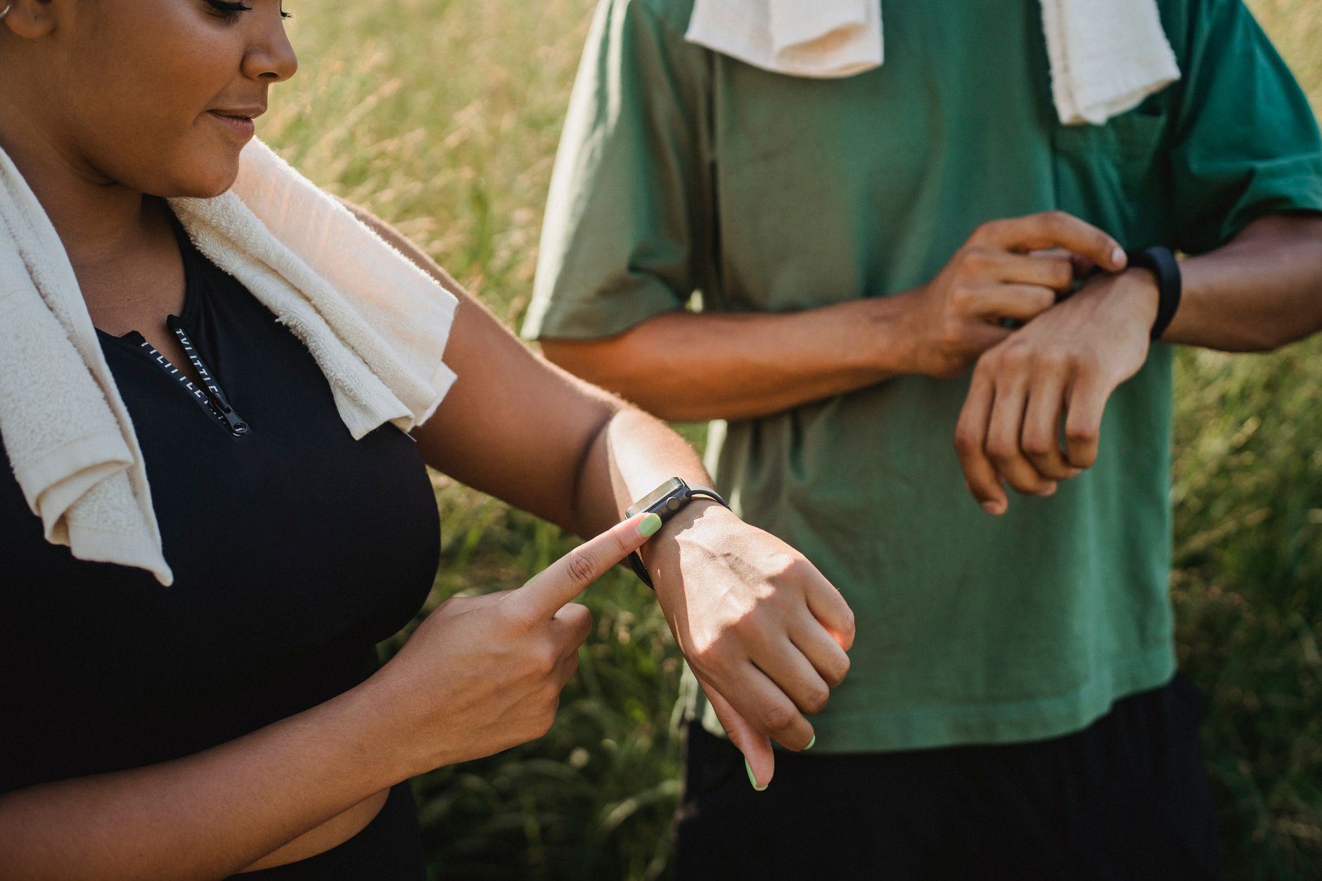 A fitness tracker with no screen